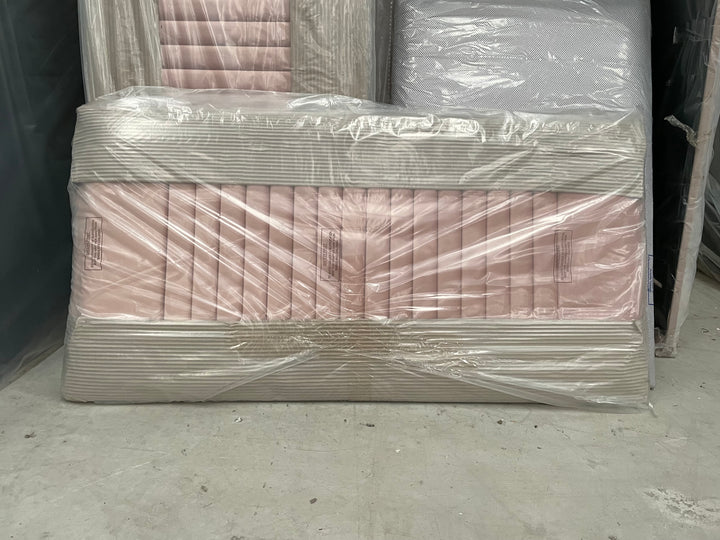 Super king blush headboard